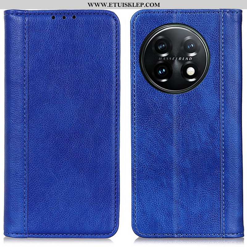 Etui Na Telefon do OnePlus 11 5G Etui Folio Stylowa Skóra Dwoinowa